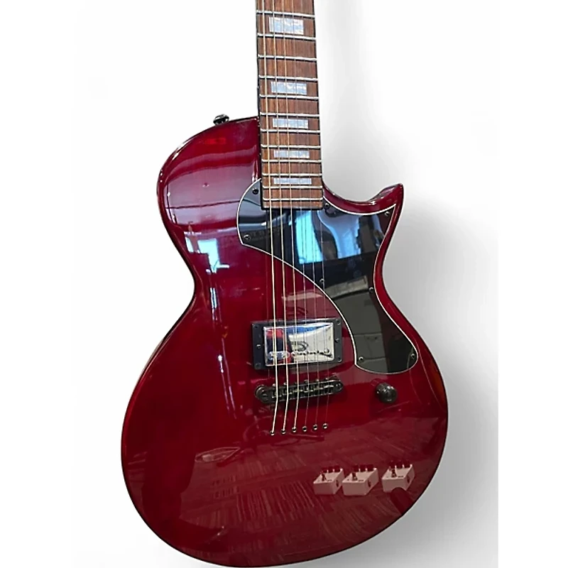 Used ESP LTD EC201FT RED Solid Body Electric Guitar