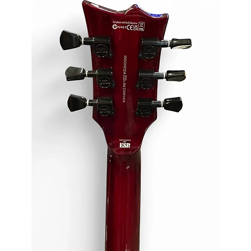 Used ESP LTD EC201FT RED Solid Body Electric Guitar