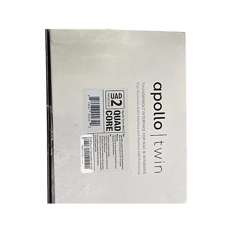 Used Universal Audio Apollo Twin Quad MKII Audio Interface