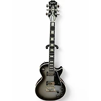Used Epiphone Les Paul Custom Silver Burst Solid Body Electric Guitar