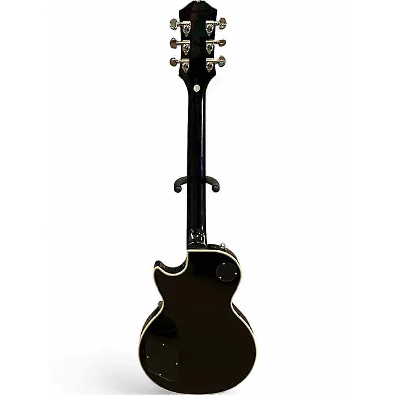 Used Epiphone Les Paul Custom Silver Burst Solid Body Electric Guitar