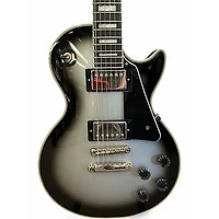 Used Epiphone Les Paul Custom Silver Burst Solid Body Electric Guitar