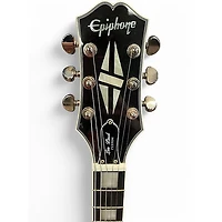 Used Epiphone Les Paul Custom Silver Burst Solid Body Electric Guitar