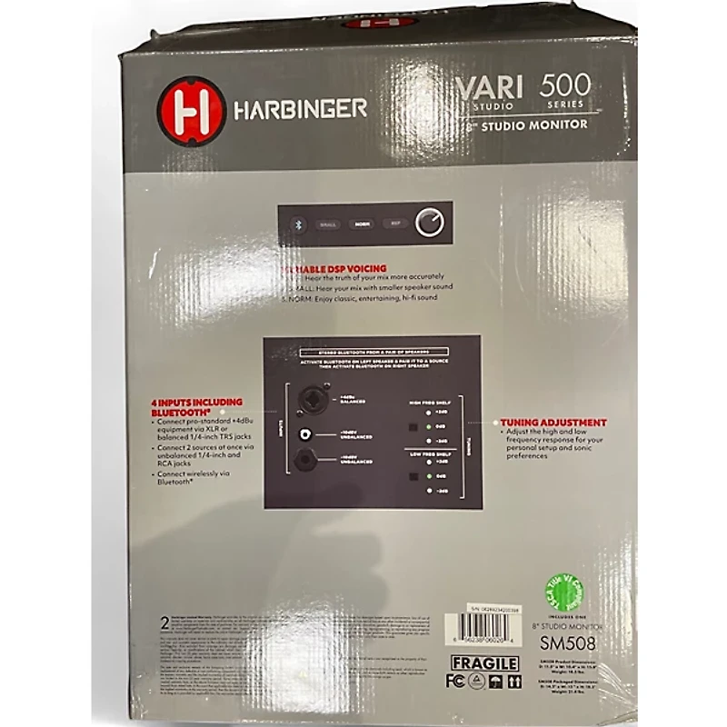 Used Harbinger VARI SM508 Powered Monitor