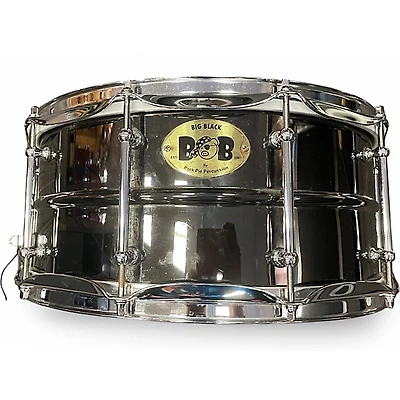 Used Pork Pie 14in Big Black Black Chrome Drum