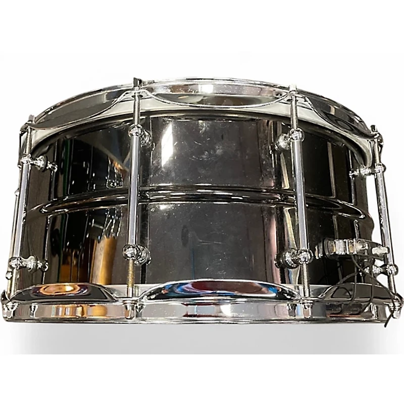 Used Pork Pie 14in Big Black Black Chrome Drum
