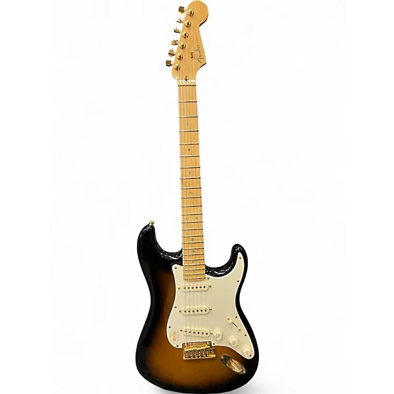 Used Fender American Professional II Stratocaster Cream Solid Body Electric Guitar