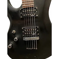 Used Schecter Guitar Research C6 Deluxe Black Solid Body Electric Guitar