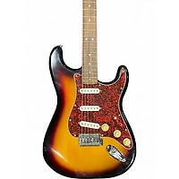 Used Squier Standard Stratocaster 3 Tone Sunburst Solid Body Electric Guitar