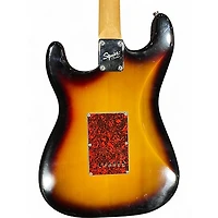Used Squier Standard Stratocaster 3 Tone Sunburst Solid Body Electric Guitar