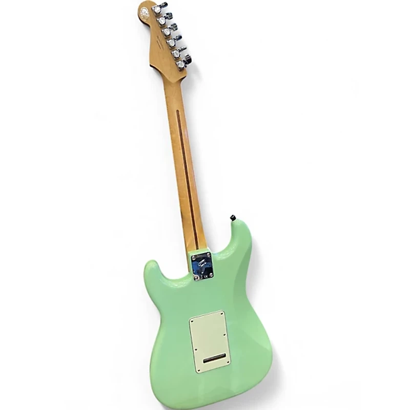 Used Fender Player Stratocaster Surf Green Solid Body Electric Guitar