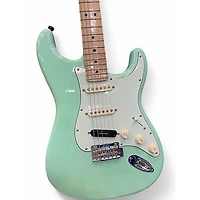 Used Fender Player Stratocaster Surf Green Solid Body Electric Guitar