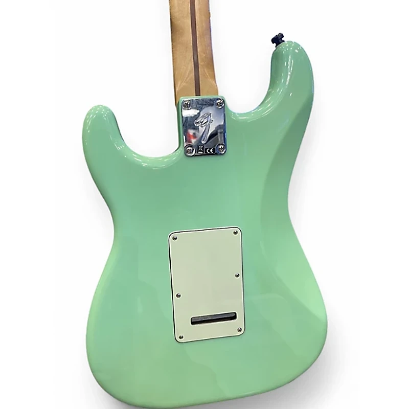 Used Fender Player Stratocaster Surf Green Solid Body Electric Guitar