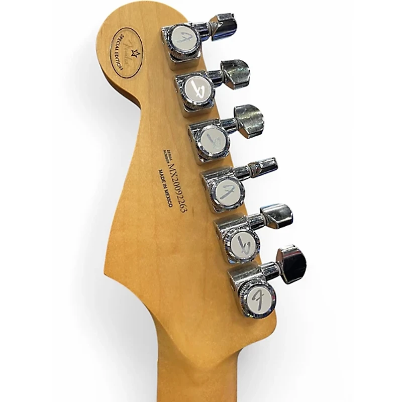 Used Fender Player Stratocaster Surf Green Solid Body Electric Guitar