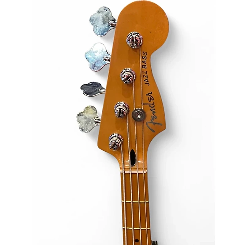 Used Fender Player Plus Active Jazz Bass Olympic Pearl Electric Bass Guitar