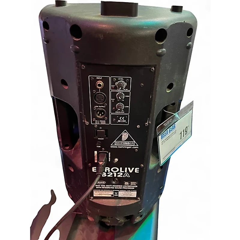 Used Behringer eurolive B212A Powered Speaker