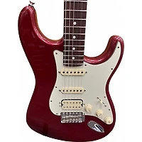 Used Fender American Performer Stratocaster HSS AUBERGINE Solid Body Electric Guitar