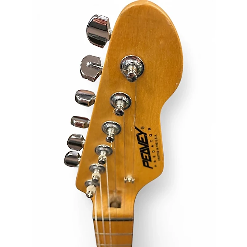 Used Peavey PREDATOR USA Black Solid Body Electric Guitar