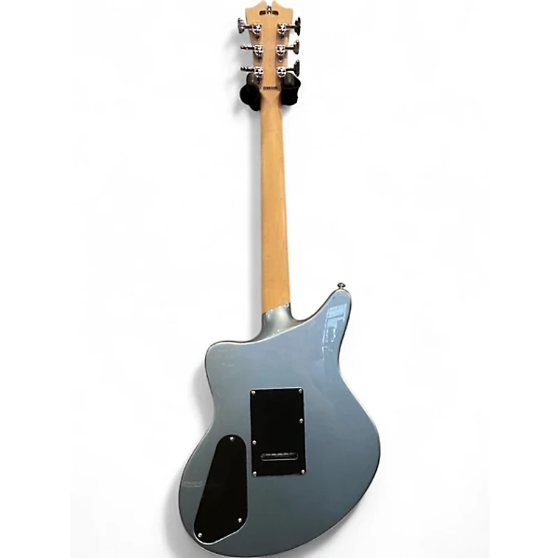 Used D'Angelico Premier Bedford Ice Blue Metallic Hollow Body Electric Guitar