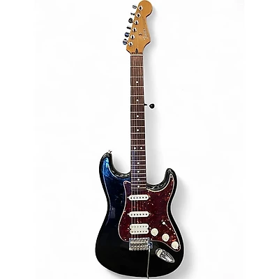Used Fender Deluxe Lone Star Stratocaster Black Solid Body Electric Guitar