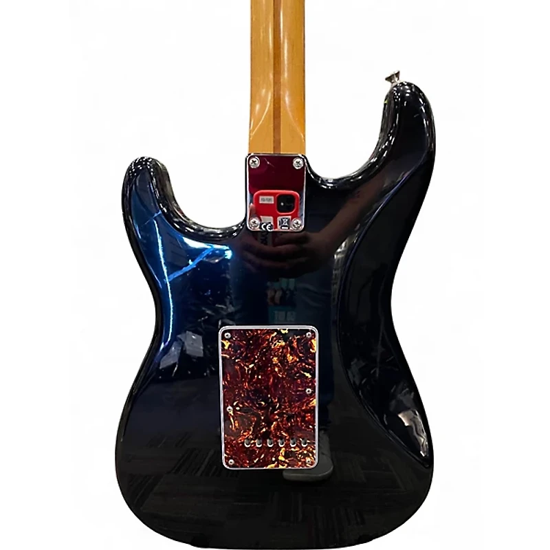 Used Fender Deluxe Lone Star Stratocaster Black Solid Body Electric Guitar