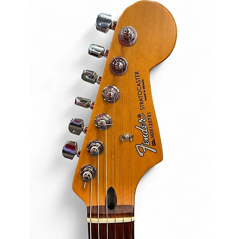 Used Fender Deluxe Lone Star Stratocaster Black Solid Body Electric Guitar