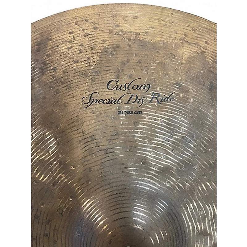 Used Zildjian 21in K Custom Special Dry Ride Cymbal