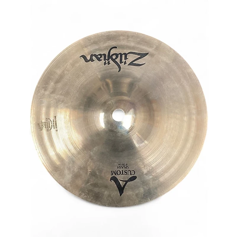 Used Zildjian 8in A Custom Splash Cymbal