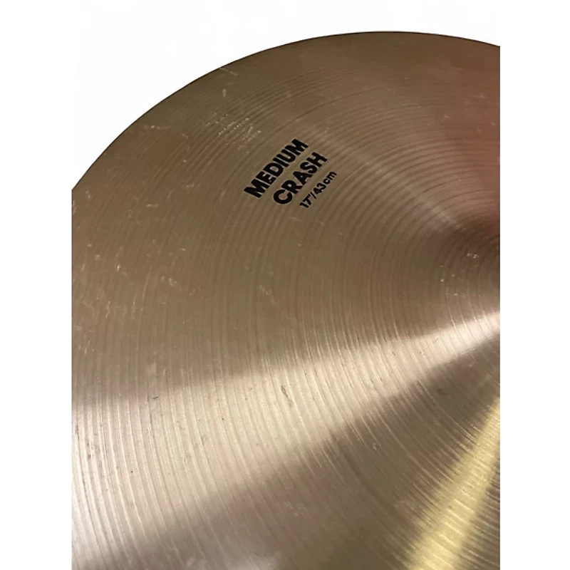 Used Zildjian 17in medium crash Cymbal