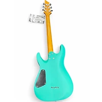 Used Schecter Guitar Research Diamond Series PT Mint Green Solid Body Electric Guitar