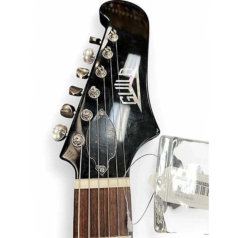 Used Guild Jetstar ST Black Solid Body Electric Guitar