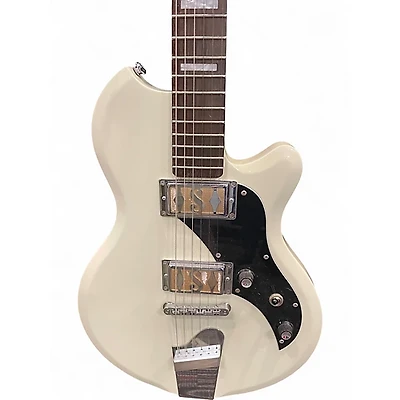 Used Supro Westbury White Solid Body Electric Guitar