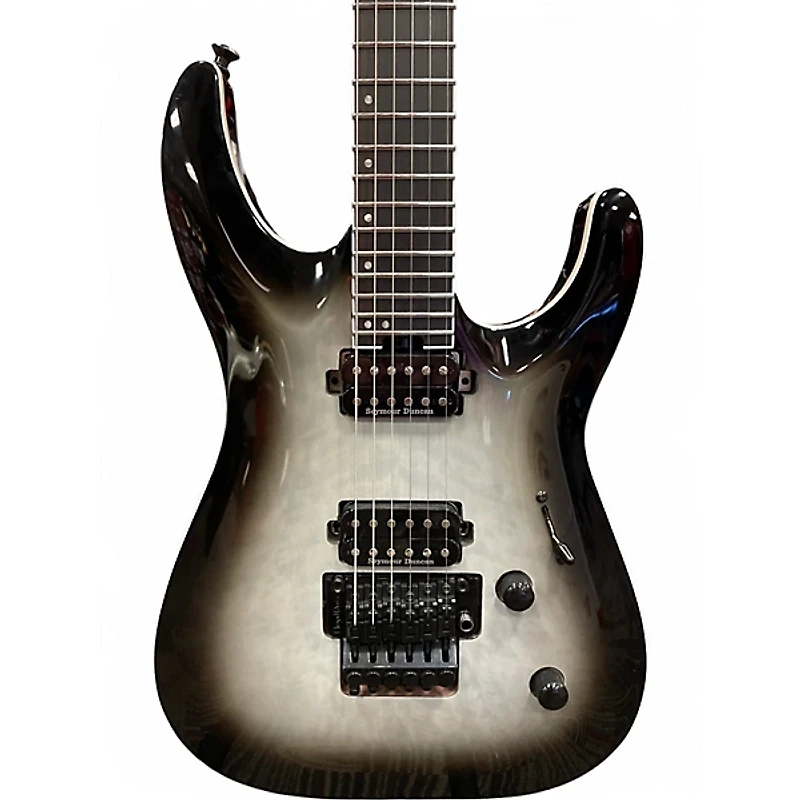 Used Jackson PRO PLUS DINKY DKAQ GHOST BURST Solid Body Electric Guitar