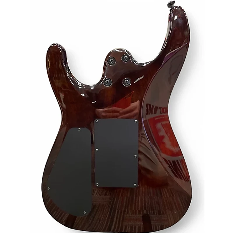 Used Jackson PRO PLUS DINKY DKAQ GHOST BURST Solid Body Electric Guitar