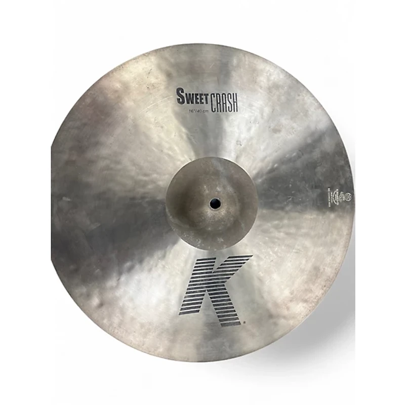 Used Zildjian 16in K Sweet Crash Cymbal