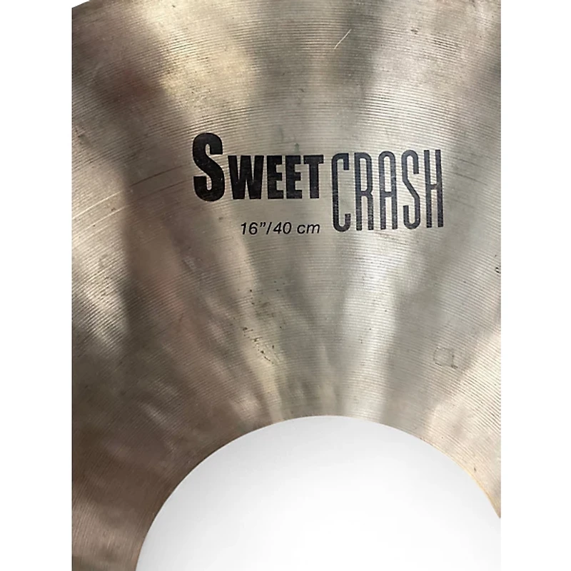Used Zildjian 16in K Sweet Crash Cymbal