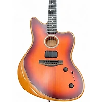 Used Fender American Acoustasonic Jazzmaster Mahogany Acoustic Electric Guitar