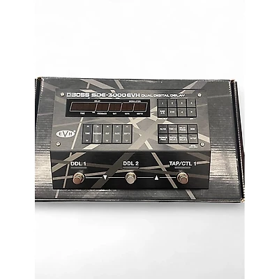 Used BOSS SDE-3000EVH Effect Pedal