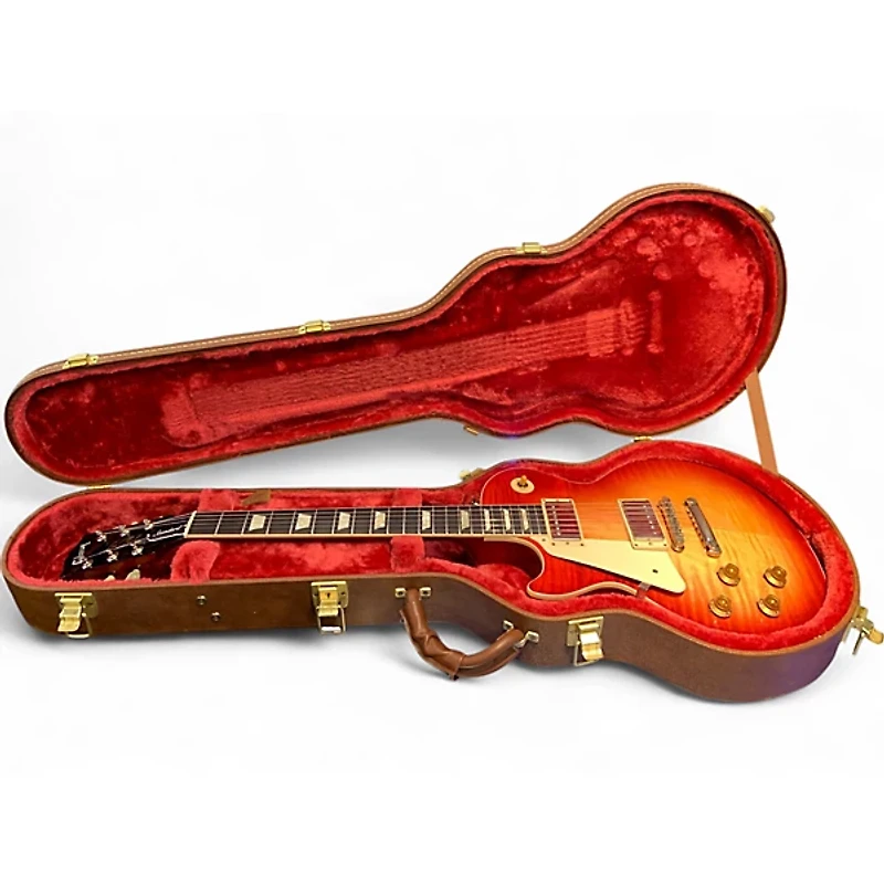 Used Gibson Les Paul Standard Cherry Sunburst Solid Body Electric Guitar