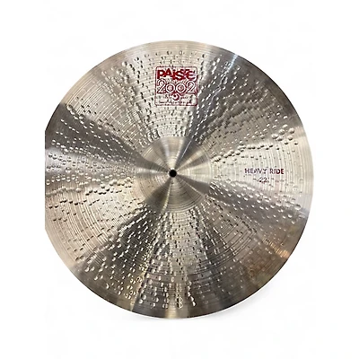 Used Paiste 22in 2002 Heavy Ride Cymbal