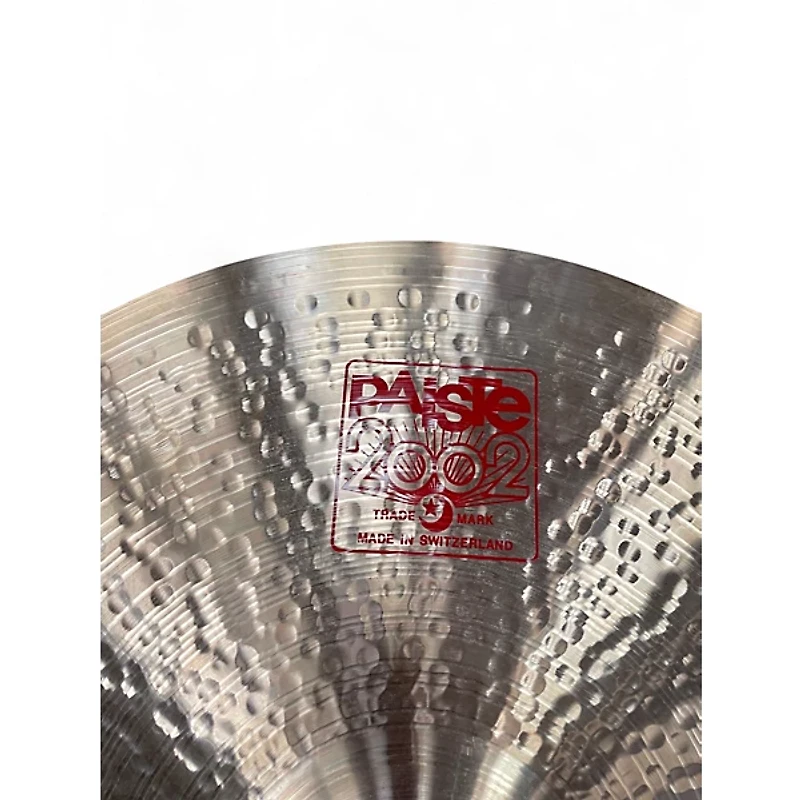 Used Paiste 22in 2002 Heavy Ride Cymbal