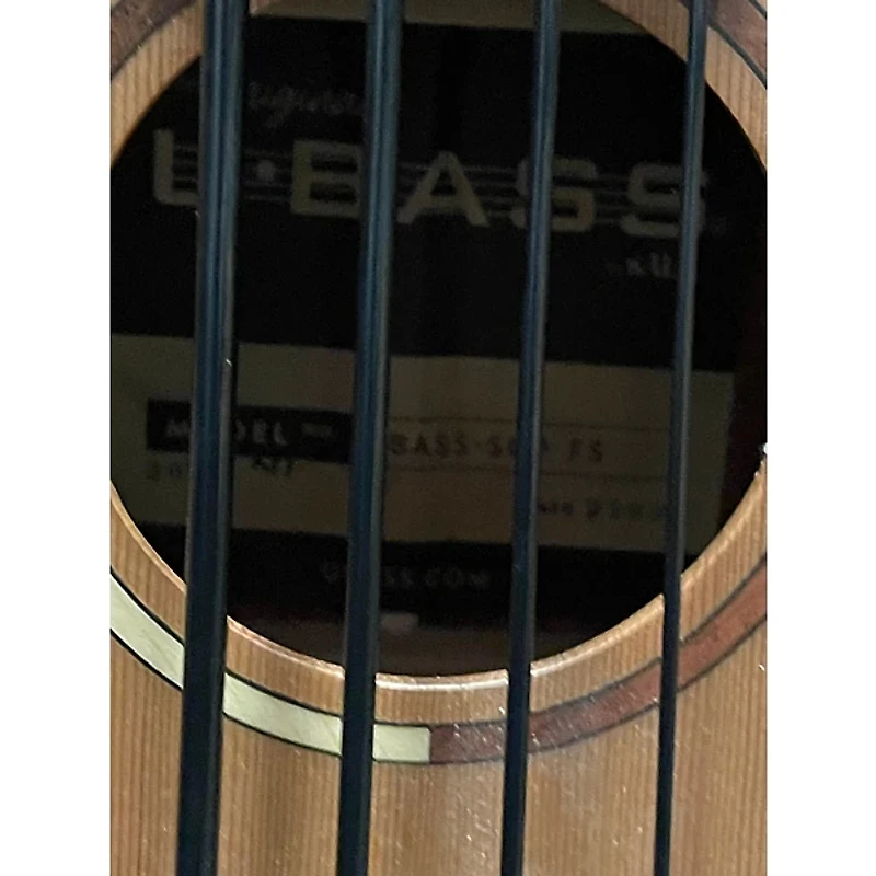Used Kala Exotic Mahogany U-Bass Mahogany Acoustic Bass Guitar