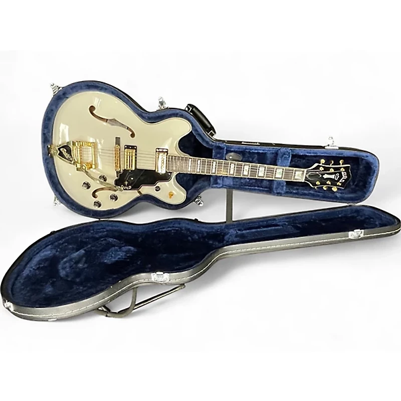 Used Guild Starfire VI Olympic White Hollow Body Electric Guitar