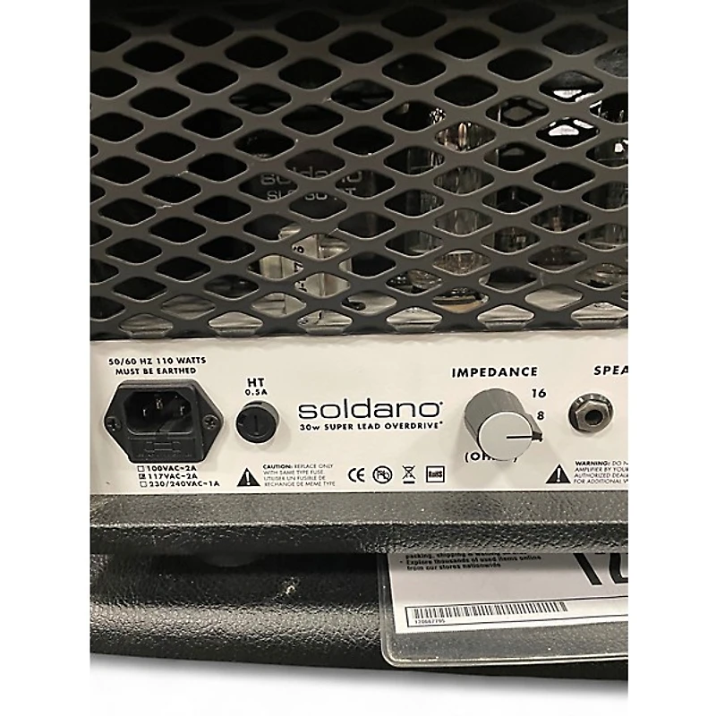 Used Soldano SLO-30 Tube Guitar Amp Head
