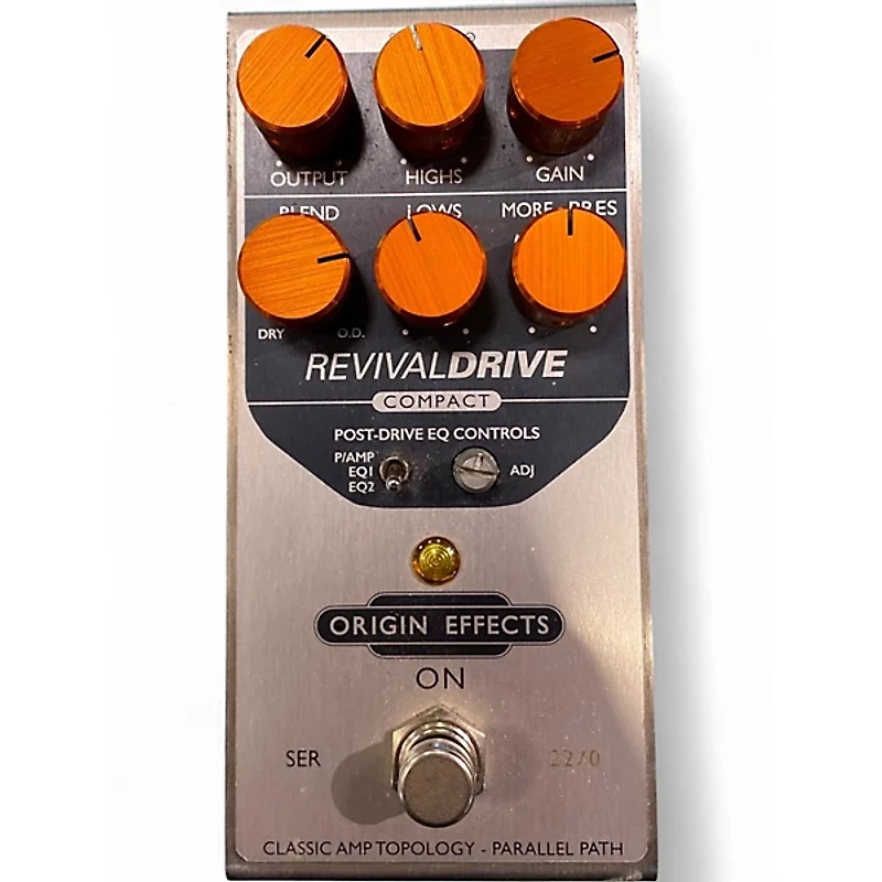 Used Origin Effects revival drive Effect Pedal