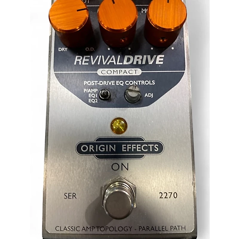Used Origin Effects revival drive Effect Pedal