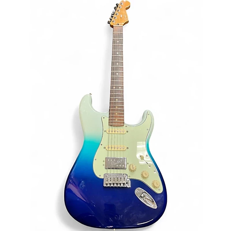 Used Fender Player Plus Stratocaster blue fade Solid Body Electric Guitar