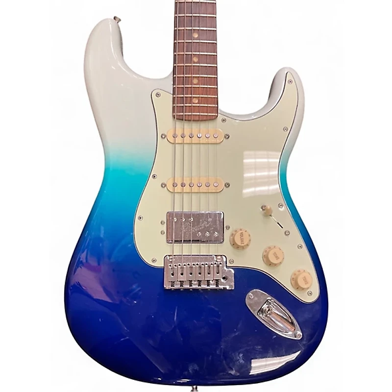 Used Fender Player Plus Stratocaster blue fade Solid Body Electric Guitar