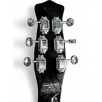 Used Danelectro Stock '59 Black and White Solid Body Electric Guitar