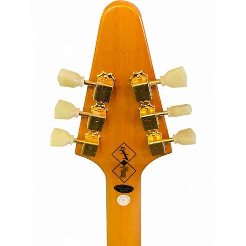 Used Epiphone 1958 Korina Flying V Aged Natural Solid Body Electric Guitar